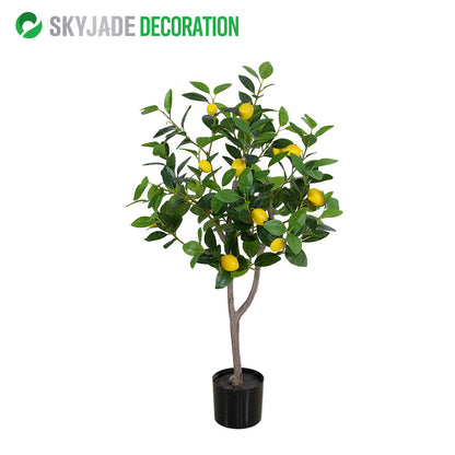 Faux Lemon Tree—Lifelike Realistic Plant | Multiple Options