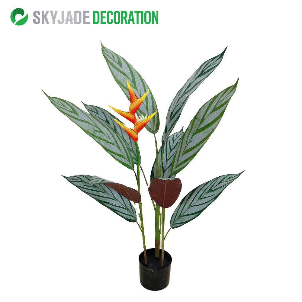 Artificial Calathea Tree—Realistic and Maintenance-Free | Different Sizes