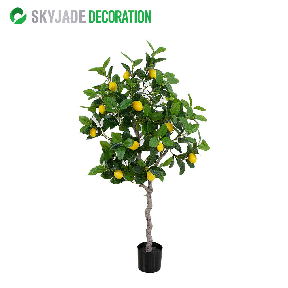 Faux Lemon Tree—Lifelike Realistic Plant | Multiple Options