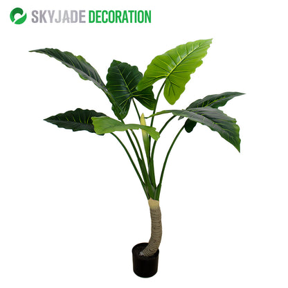 Faux Alocasia Tree—Realistic Indoor Plant | Various Heights