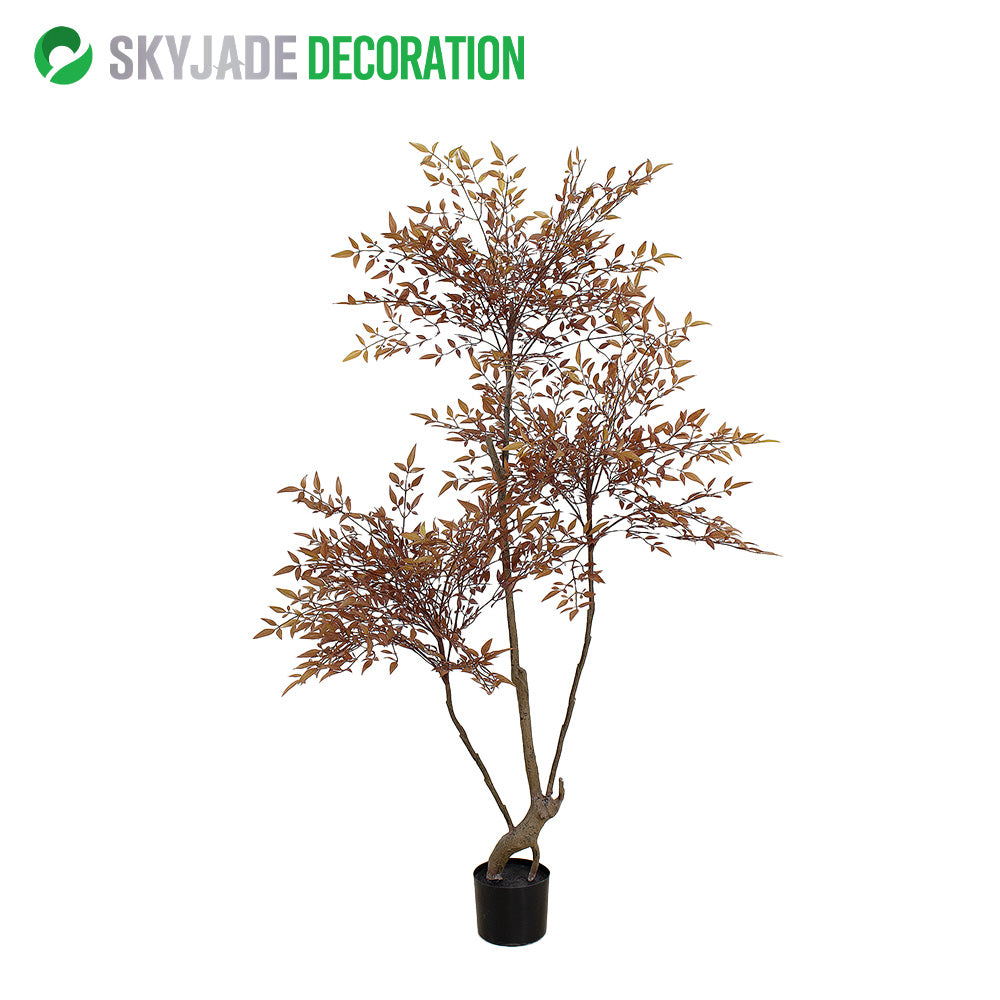 Artificial Nandina Tree—Premium Faux Plant | Multiple Sizes Availabl