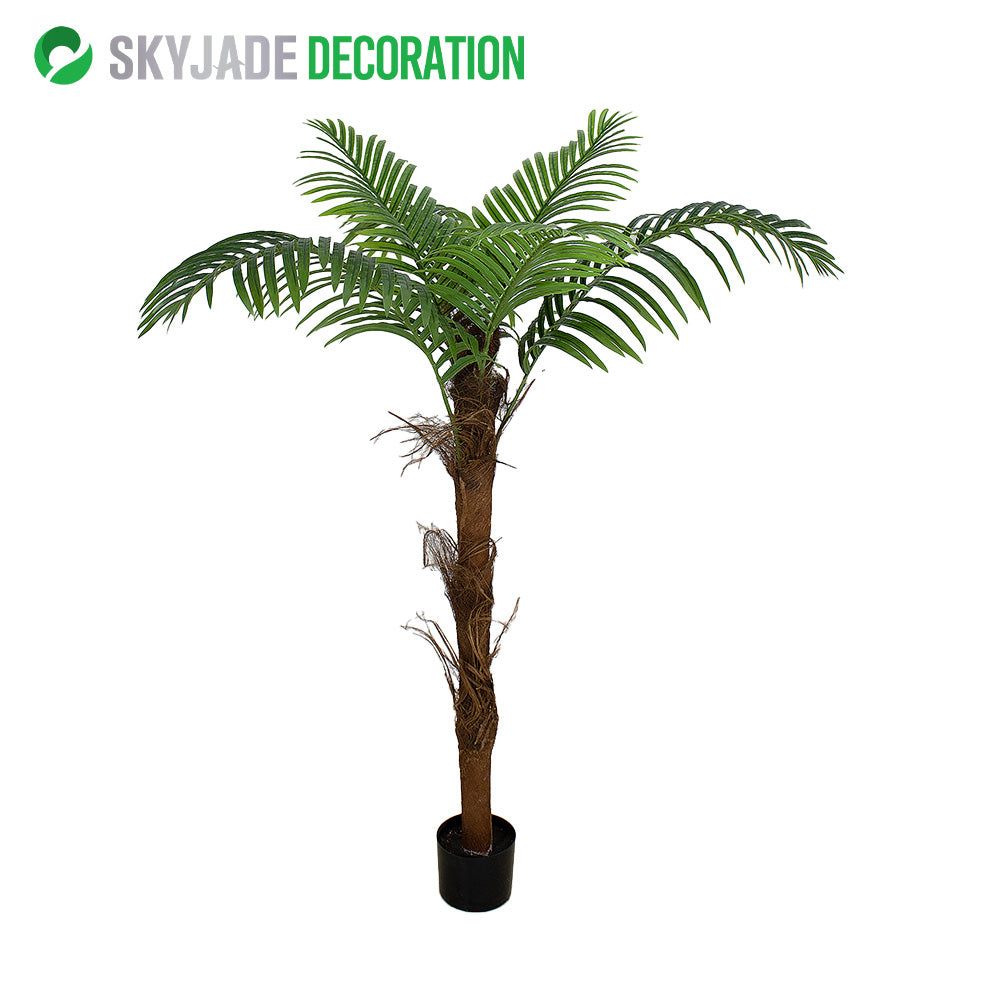 Faux Trachycarpus Tree—Realistic Greenery Decor | Multiple Heights