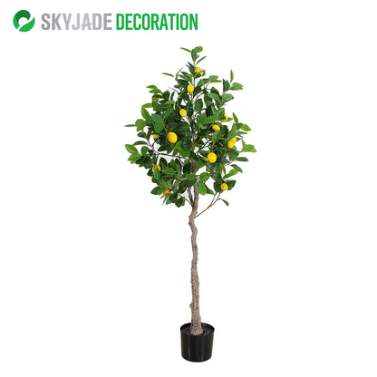 Faux Lemon Tree—Lifelike Realistic Plant | Multiple Options