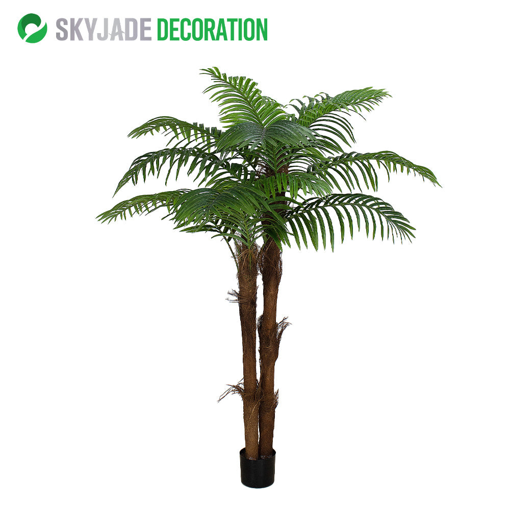 Faux Trachycarpus Tree—Realistic Greenery Decor | Multiple Heights