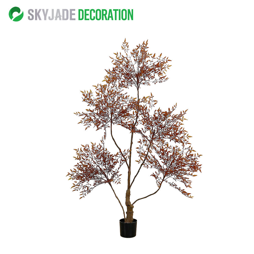 Artificial Nandina Tree—Premium Faux Plant | Multiple Sizes Availabl