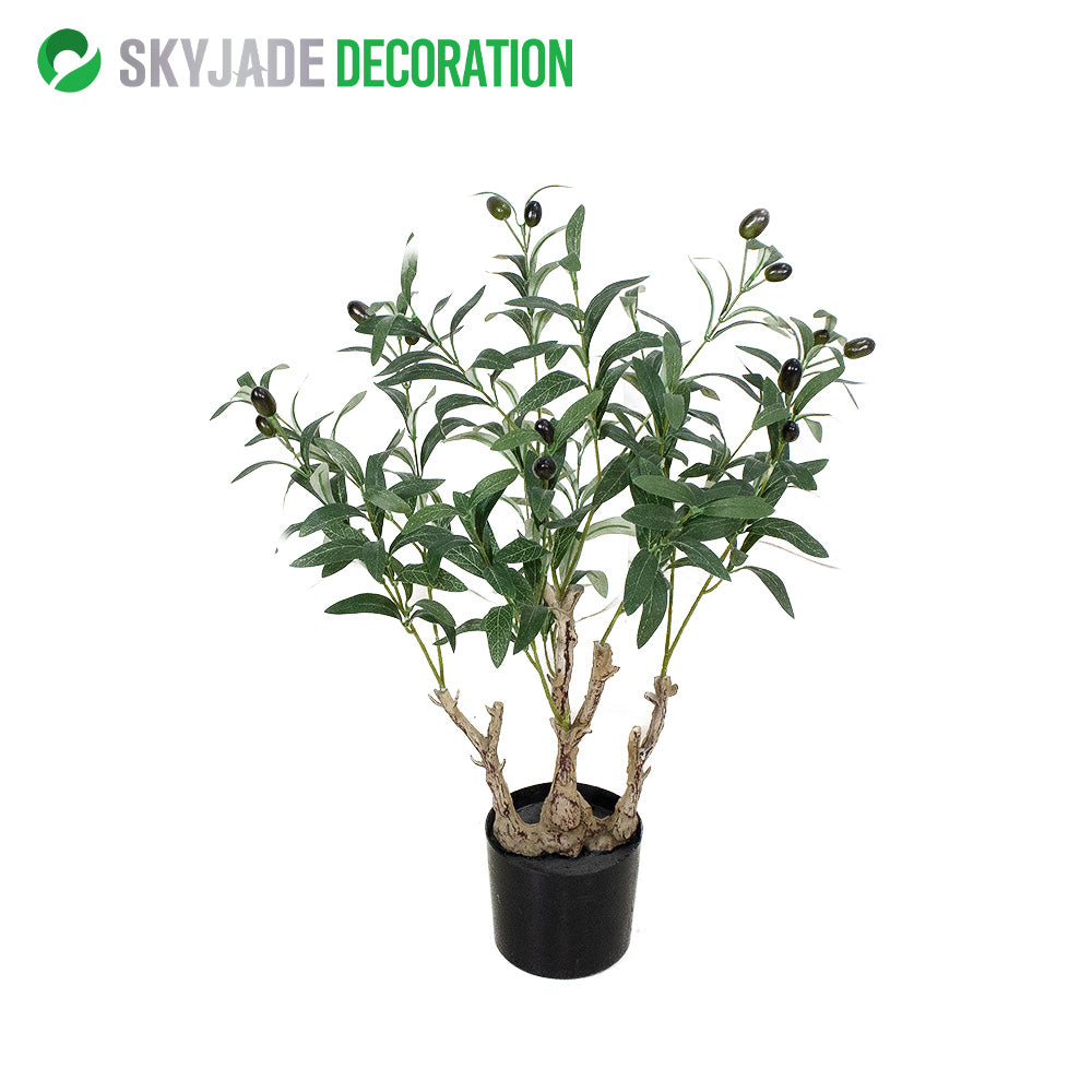 Faux Olive Tree—Natural-Looking Artificial Plant | Multiple Sizes