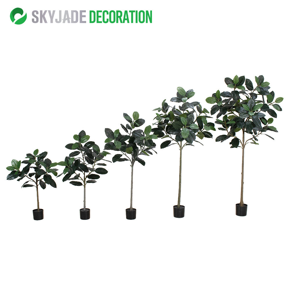 Artificial Elastica Tree—Natural-Looking Faux Plant | Various Sizes