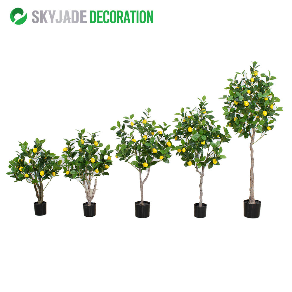 Faux Lemon Tree—Lifelike Realistic Plant | Multiple Options