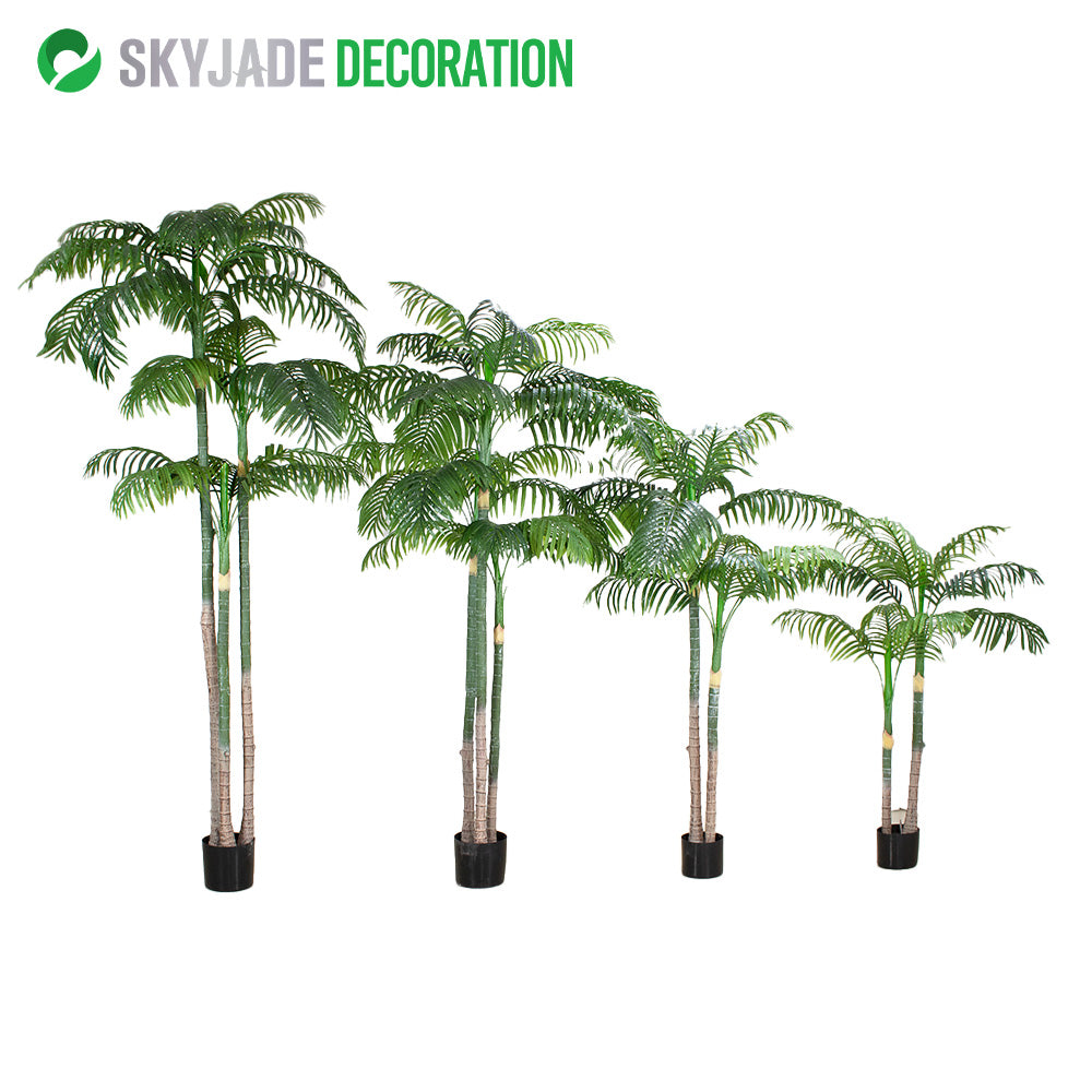 Faux Areca Triandra Tree—Lifelike Realistic Plant | Multiple Options