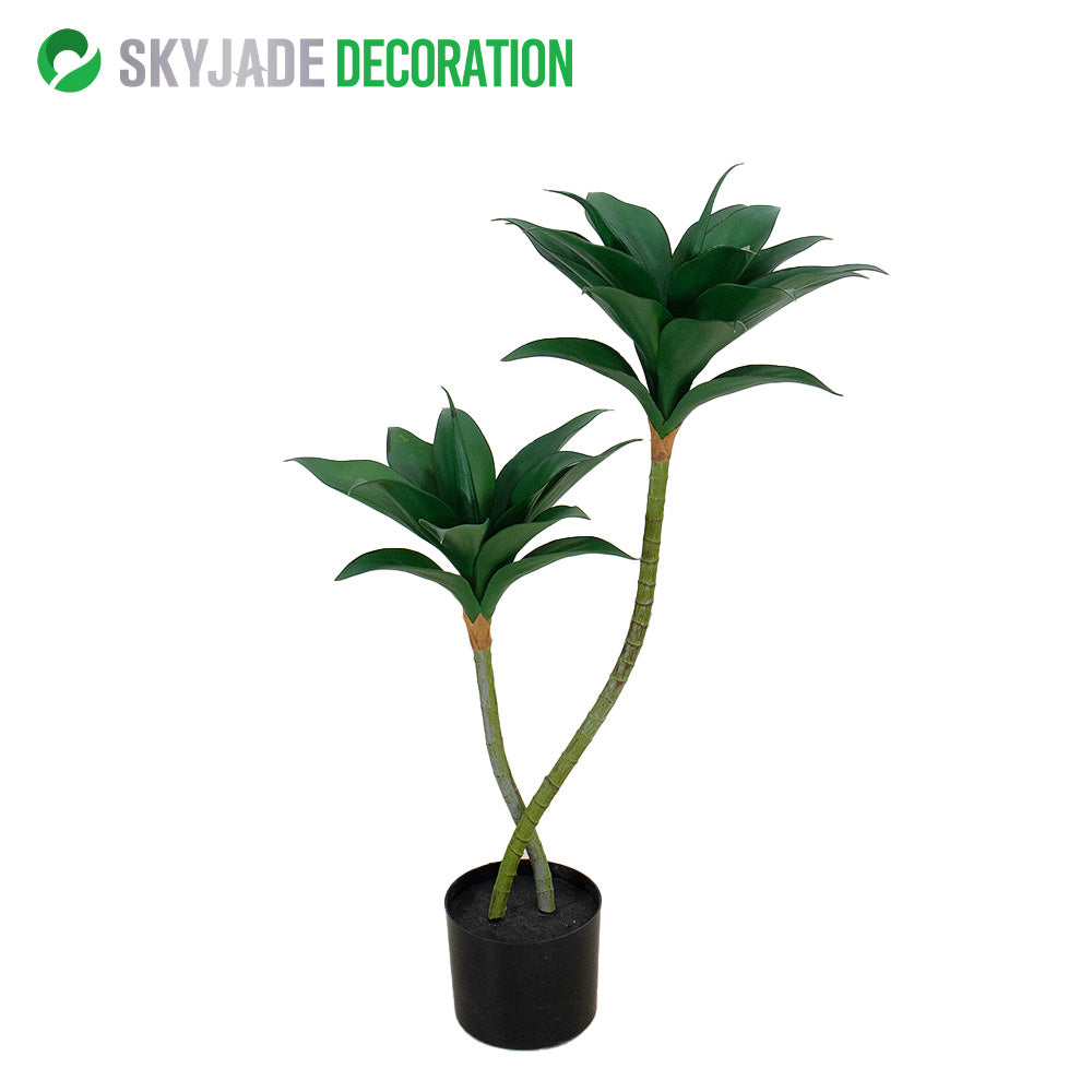 Faux Crown Agave Tree—Lifelike Greenery Decor | Different Heights Available