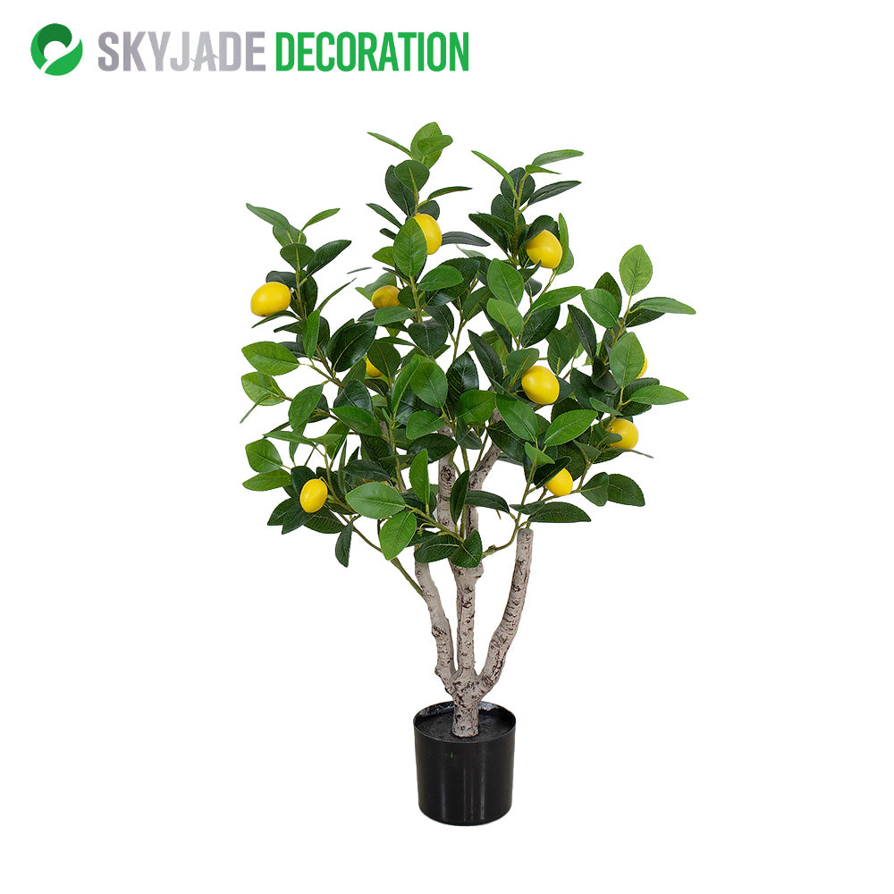 Faux Lemon Tree—Lifelike Realistic Plant | Multiple Options