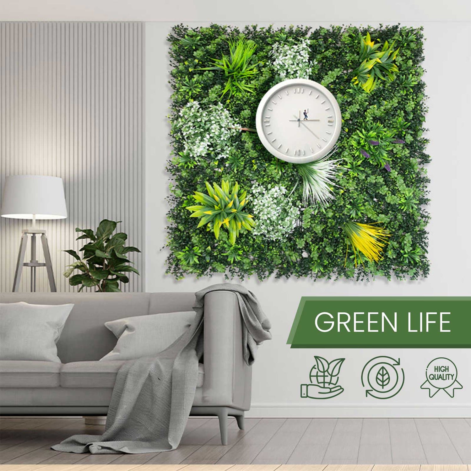 40*40 inch/100*100 cm - Instant Greenery Faux Green Walls - UV Resistant