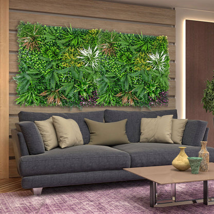 40*40 inch/100*100 cm - Artificial Plant Walls Choice for Busy Lifestyles - UV Resistant