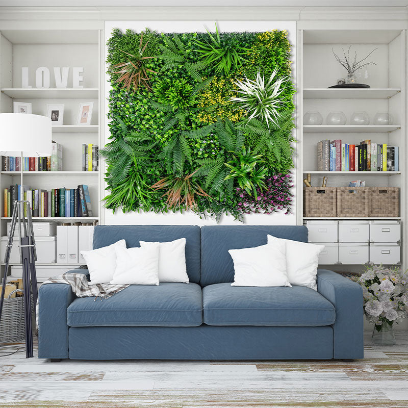 40*40 inch/100*100 cm - Artificial Plant Walls Choice for Busy Lifestyles - UV Resistant