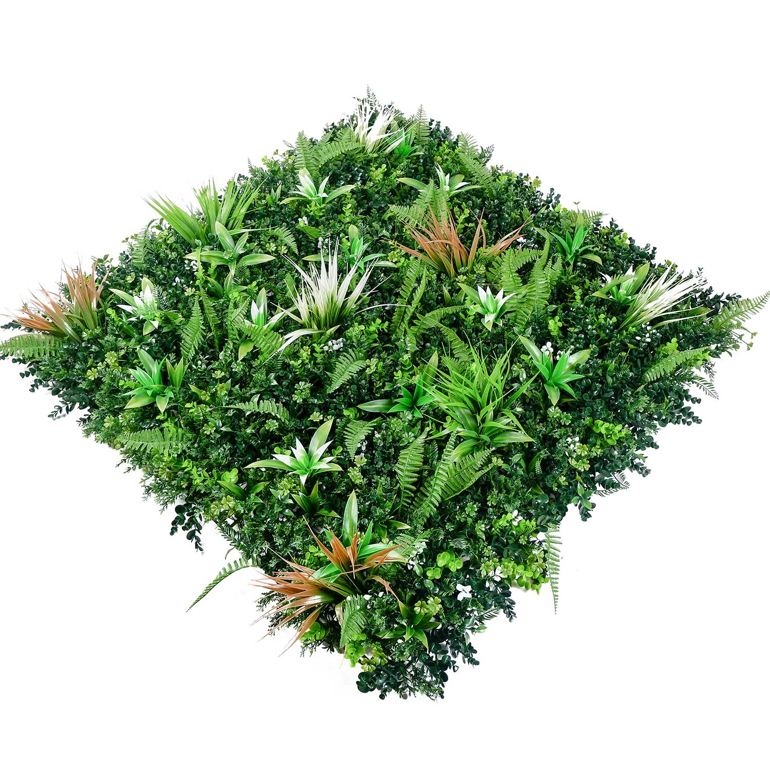 40*40 inch/100*100 cm - Artificial Green Indoor Greenery - UV Resistant