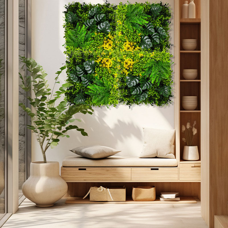 20*20 inch/50*50 cm - Artificial Greenery Effortlessly - UV Resistant