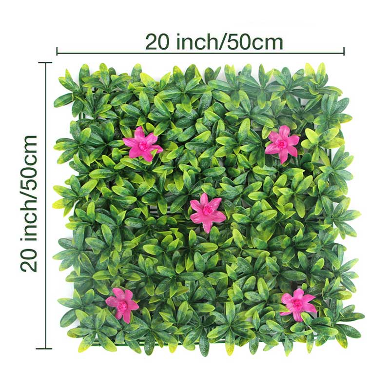 20*20 inch/50*50 cm - Eco-Friendly and Stylish Faux Green Walls - UV Resistant