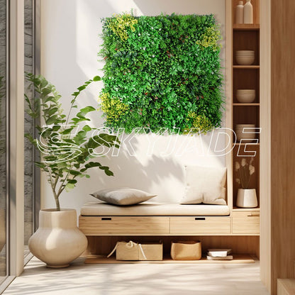 40*40inch/100*100 cm - Green Haven with Realistic Artificial Green Walls - UV Resistant