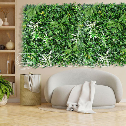 Eco-Friendly Artificial Green Walls for Sustainable Living - 40*40 inch 1 Pack