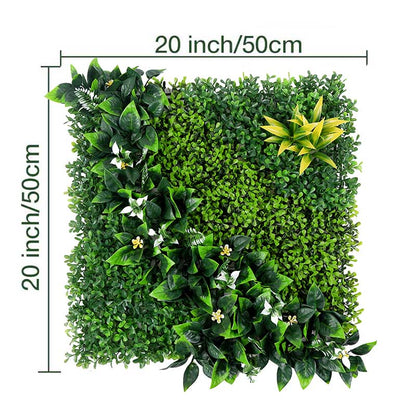 20*20 inch/50*50 cm - Customizable Artificial Plant Walls - UV Resistant