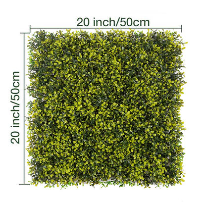 20*20 inch/50*50 cm - Realistic Artificial Plant Walls  - UV Resistant