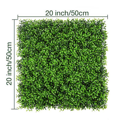 20*20 inch/50*50 cm - Realistic Artificial Plant Walls  - UV Resistant