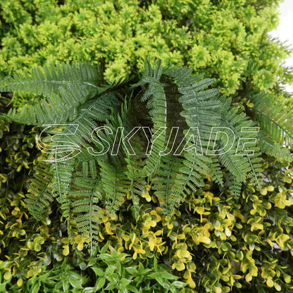 40*40 inch/100*100 cm - Lush Artificial Plant Walls - UV Resistant