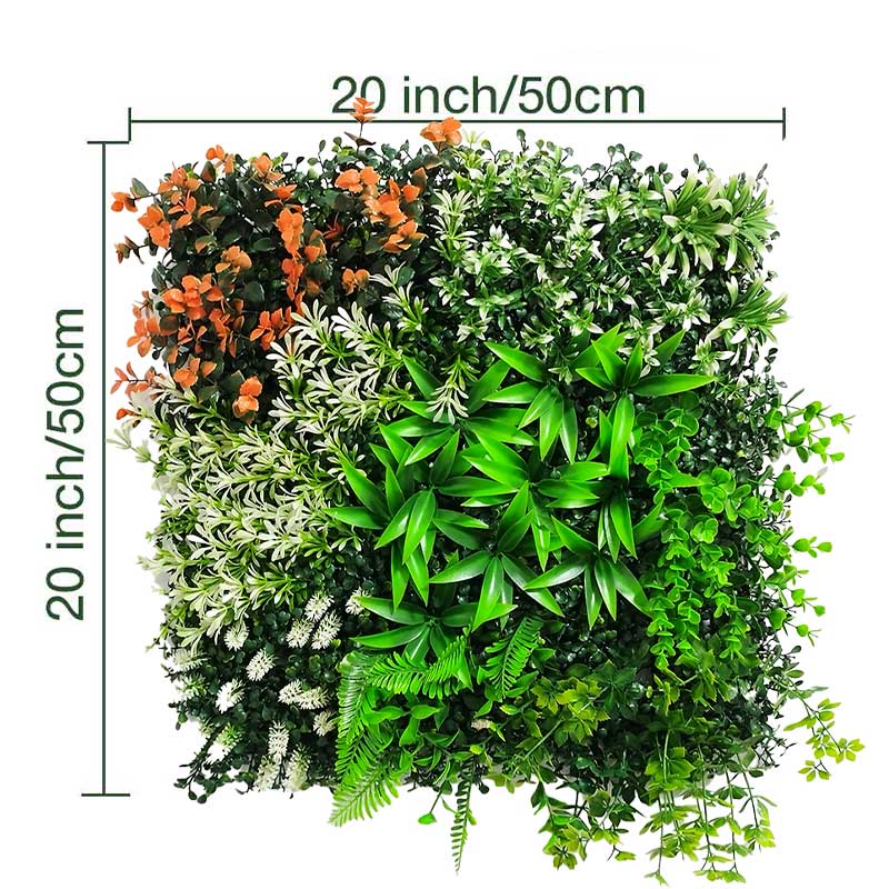 20*20 inch/50*50 cm - Large Artificial Greenery - UV Resistant