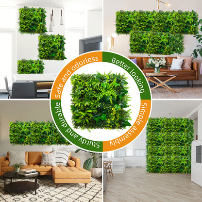 20*20 inch/50*50 cm - Lifelike Artificial Plant Walls - UV Resistant