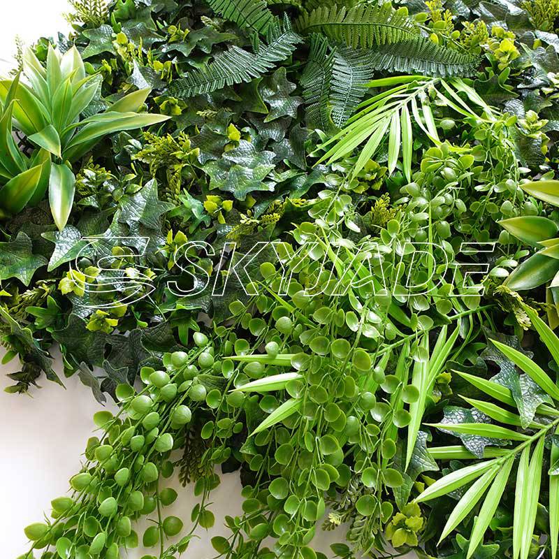 40*40 inch/100*100 cm - Maintenance-Free Greenery with Realistic Faux Green Walls - UV Resistant