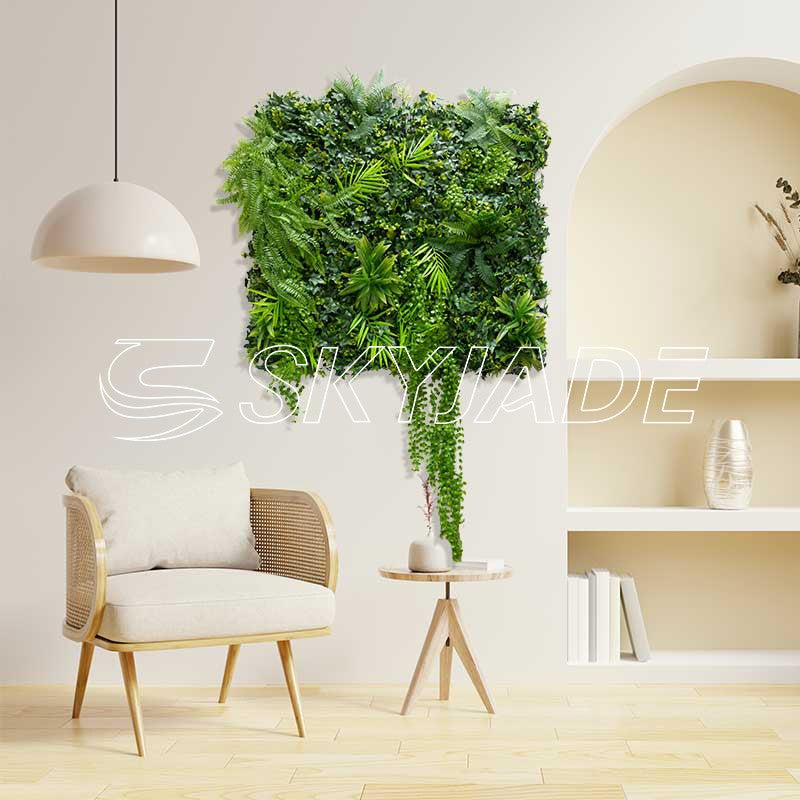 40*40 inch/100*100 cm - Maintenance-Free Greenery with Realistic Faux Green Walls - UV Resistant