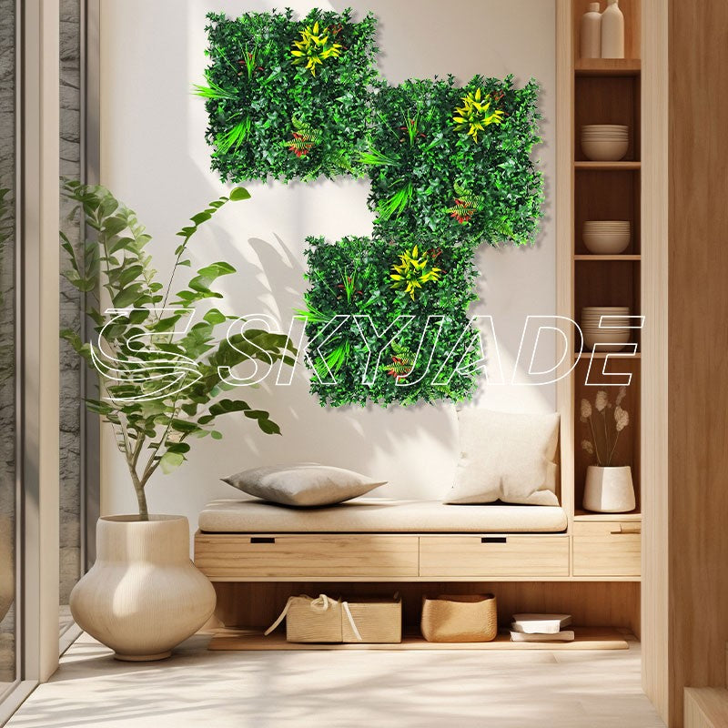 20*20 inch/50*50 cm - Realistic Artificial Plant Walls - UV Resistant