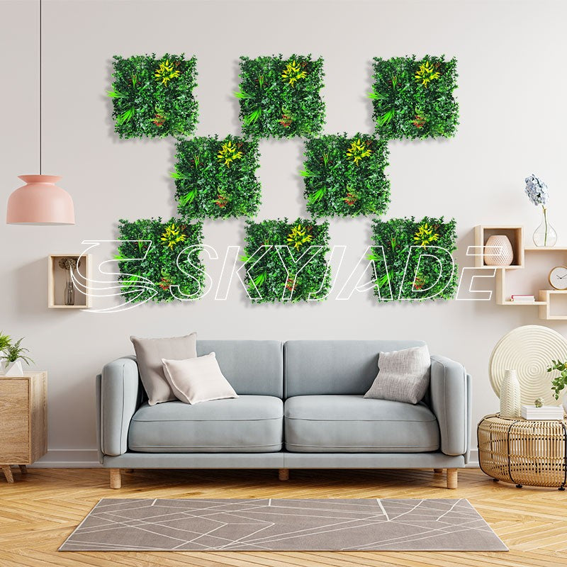 20*20 inch/50*50 cm - Realistic Artificial Plant Walls - UV Resistant