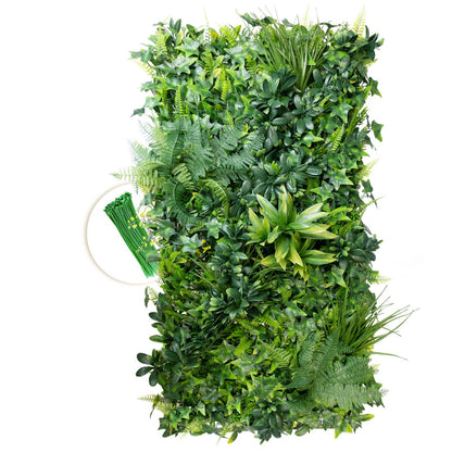 20*40 inch/50x100 cm - Tall Artificial Greenery Panel - UV Resistant