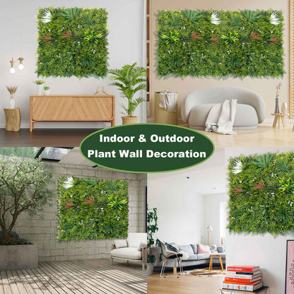 40*40 inch/100*100 cm - Realistic Faux Green Walls - UV Resistant