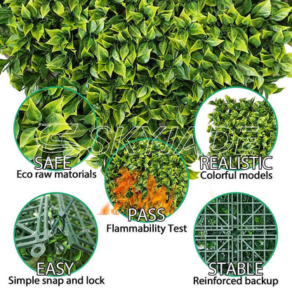 20*20 inch/50*50 cm - Stylish Artificial Green Walls - UV Resistant