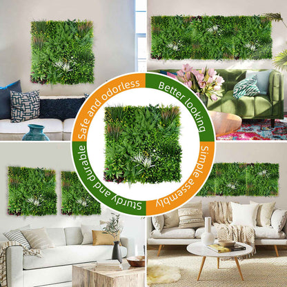 40*40 inch/100*100 cm - High-Quality Artificial Greenery - UV Resistant